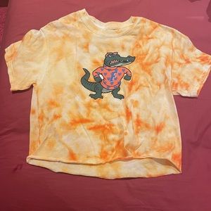 UF tie dye tee